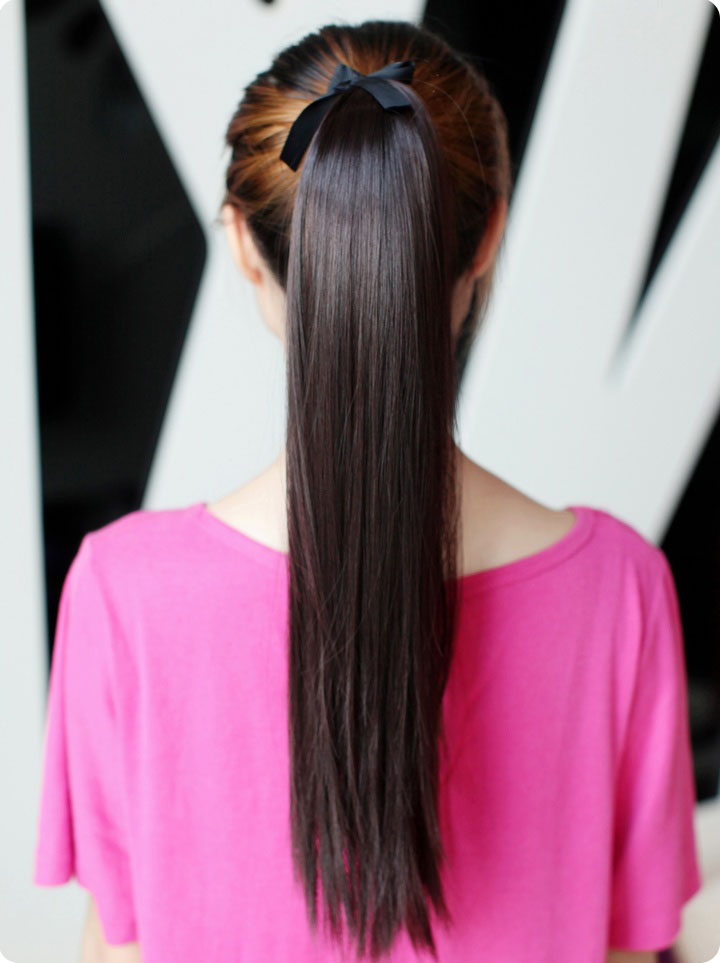 Perruque Long cheveux raides - Ref 2608032 Image 5