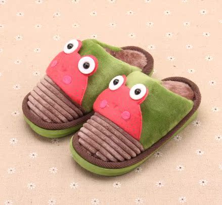 Chaussons enfants en suède pour hiver - Ref 1021081 Image 11