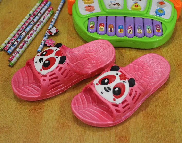 Pantoufles enfants en autre pour été - semelle caoutchouc - Ref 1024827 Image 9